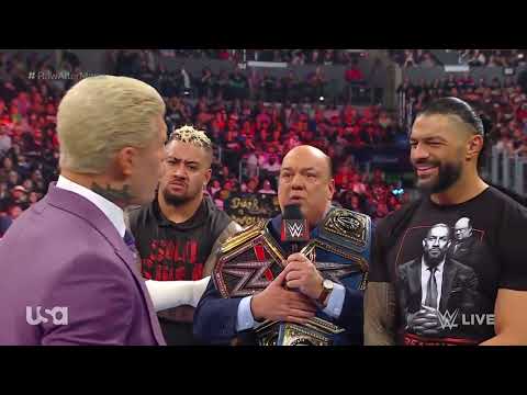 Brock Lesnar Will Team Up With Cody Rhodes Tonight To Battle Reigns & Solo – WWE Raw 4/3/23
