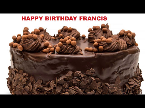 Francis - Cakes Pasteles - Happy Birthday FRANCIS