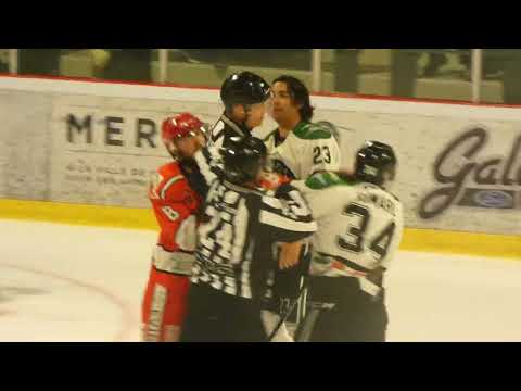 LNAH Jean philip chabot vs Simon desmarais 2 minute rudesse 22oct
