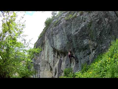 Cheile Șugăului. ”Caladan” 6c