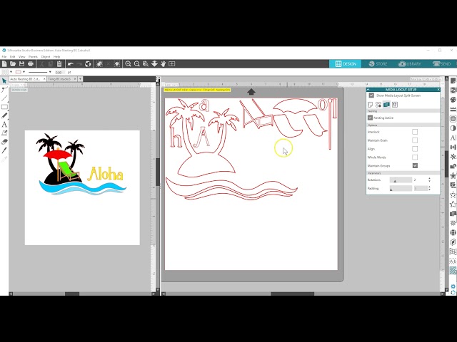 Video Teaser für Automated Nesting  (Business Edition feature)