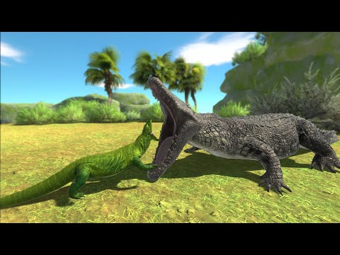 NEW PURUSSAURUS CAVE ATTACK vs EVERY UNIT - Animal Revolt Battle Simulator Gameplay