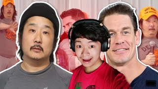 Bobby Lee Freaks Out Zac Efron and John Cena During Extremely Awkward Podcast | REACTION