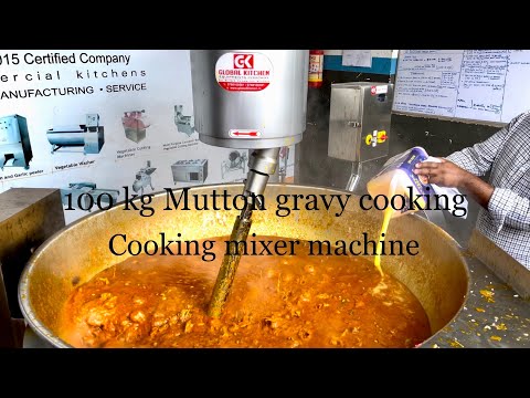 Mutton gravy Cooking machine