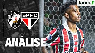 SÃO PAULO PERDE DE VIRADA: ROGER MACHADO BALANÇA? | ANÁLISE VASCO 2 x 1 SÃO PAULO