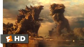 Godzilla vs Kong (2021) - Godzilla vs Kong Scene (