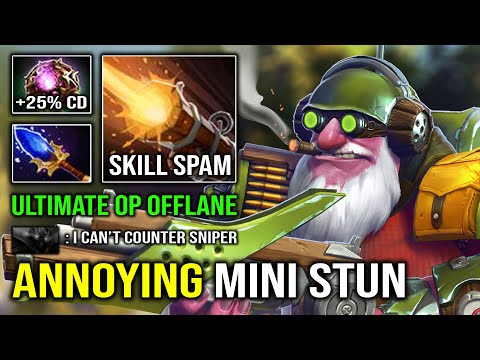 When Offlane Sniper Had More Impact Than Your Carry | 100% Annoying Mini Stun EZ GG Dota 2