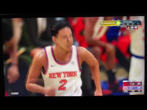 NBA 2K21 Next Gen Stephen Curry My Career ep 7: game 1 of the 2021 playoffs VS Toronto raptors
