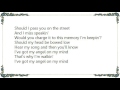 Wanda Jackson - Why I'm Walking Lyrics