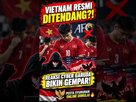 Vietnam Resmi Ditendang dari Konfederasi Elit! #shorts