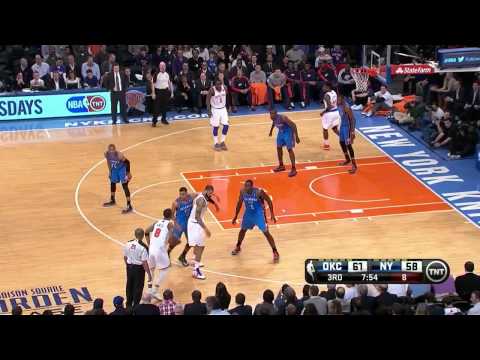 Jr Smith 36 points (amazing night 6 3 pointer) vs Oklahoma Thunder full highlights 03/07/2013 HD