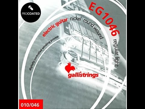 Jakie struny założyć? 1046 "DZIESIĄTKI" zestaw standardowy - Struny Galli EG1046 - FOG 282