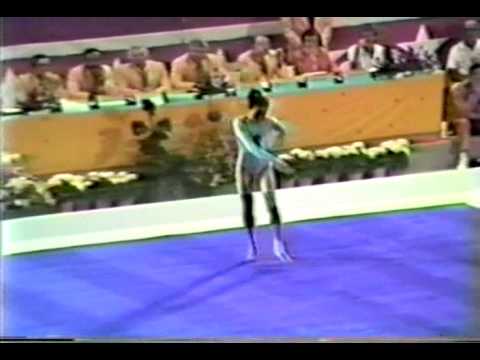 4th EF CHN Zhou Qiurui FX - 1984 Olympic Games 19.625
