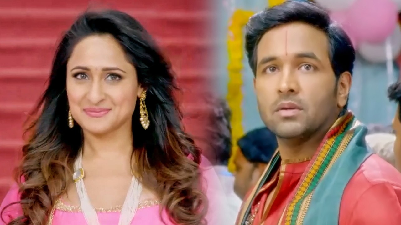 Pragya Jaiswal आते ही Vishnu Manchu उसे देखते ही रह गयी | Thugs of Amrica फिल्म का Cut