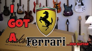 Video thumbnail for NGD: Jackson JS32T King V Ferrari Red, Unboxing by The Gain Dane