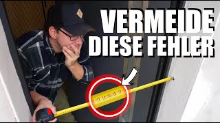 Wie MESSE ich eine Haustür RICHTIG aus? @fensterversand ✅