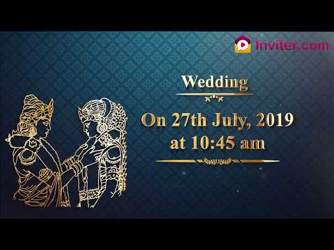 Wedding Video invitations | New 2019 | Inviter.com