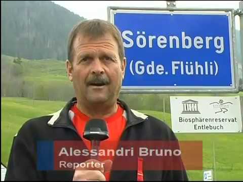 Bär in Sörenberg entdeckt! Theatereinlage Konzert Jodlerklub Echo Sörenberg  Theo Schnider