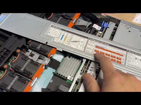 Dell vxrail r640 nvme pcie u.2 u.3 ssd cable 10 bay