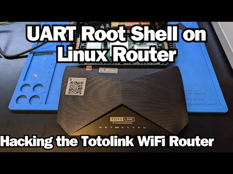 UART Root Shell on Linux Router - Hacking the Totolink WiFi Router