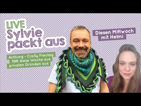 CraSy Live - Sylvie packt aus mit @HelmisFarbexplosionen