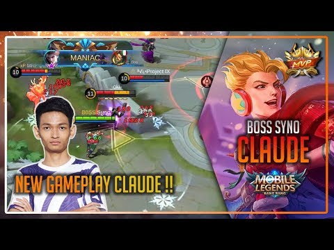 Train Marksman for MPL!! Crazy Gameplay Claude Boss Syno - Mobile Legends: Bang Bang
