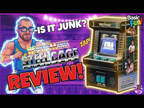 Basic Fun WWE Wrestlemania Steel Cage Challenge Review!