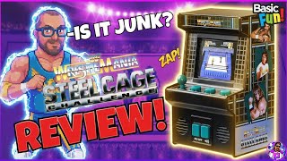 Basic Fun WWE Wrestlemania Steel Cage Challenge Review!