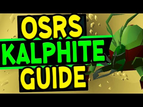 Ultimate Kalphite Slayer Guide Old School Runescape