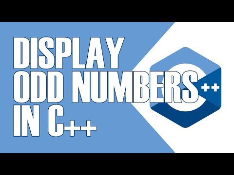 How to display odd numbers in C++ – Digital Freedom