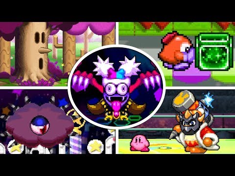 Kirby Super Star Ultra - All Boss Revenge Battles (No Damage + No Copy Ability)