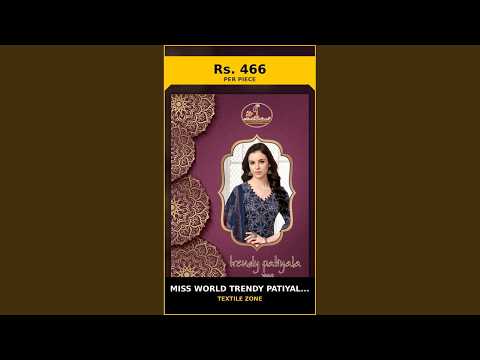Miss World Trendy Patiyala Vol 8 – product video thumbnail
