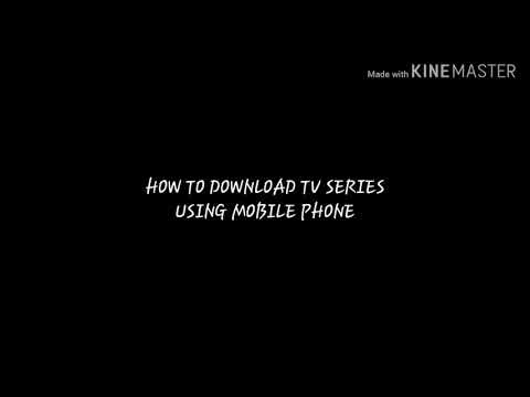 HOW TO DOWNLOAD MOVIES (TV SERIES) FOR FREE