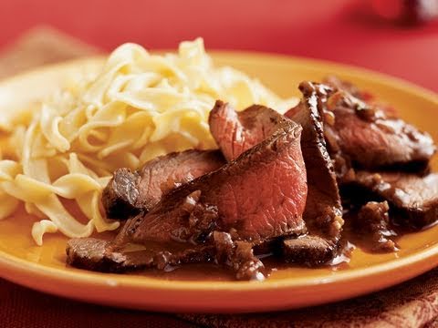 Sirloin Steak with Dijon-Port Sauce Recipe
