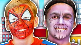 BEST Marvel Paint Designs for Kids! | Easy Face Paint for Kids | We Love Face Paint