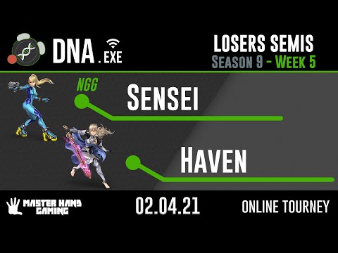 DNA.EXE S9:W5 - NGG | Sensei (Zero Suit Samus) Vs. Haven (Corrin) - L Semifinals