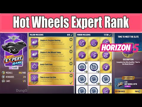 Forza Horizon 5 How to Complete Hot Wheels Expert Rank - 8/8 Major Missions
