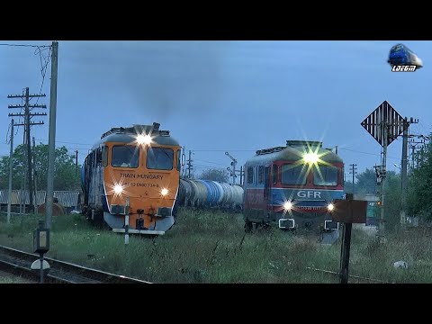 LDE2100 60-0734-3 & Marfar GFR Freight Train in Gara Valea lui Mihai Station - 15 October 2020