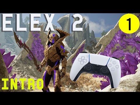 ELEX 2 Gameplay Walkthrough part 1 - New Post Apocalyptic Sci-fi RPG