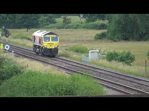 Freightliner 66503 0Z54 Stoke Gifford - Duddeston Jn, Worcestershire Parkway 28.06.22.