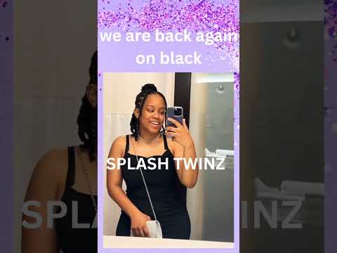 SPLASH TWINZ: On black