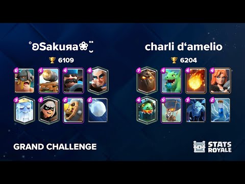 ˚ʚSakuяa❀¨̮ vs charli d‘amelio [GRAND CHALLENGE]