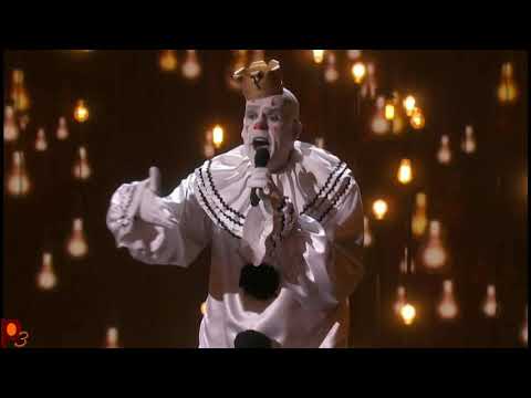 Puddles Pity Party, The Sad Clown that really Sings - Live Show @ America's Got Talent 2017