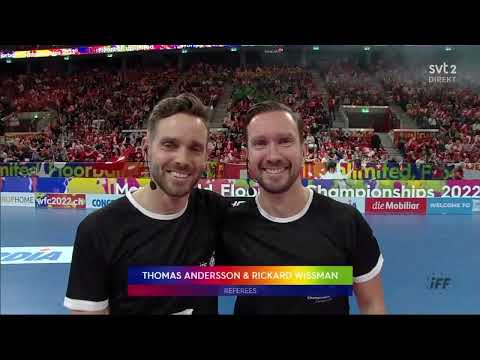 Floorball WC2022 Semi   Sui Vs Cze