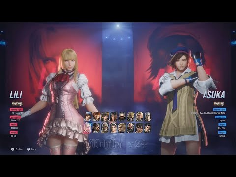 Tekken 8 - Asuka Kazama y Lili Rochefort Official Alternative Costumes - (CNT) 2023-07-21 Ryona