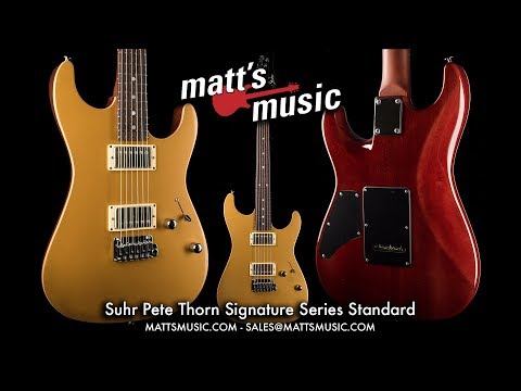 Matt's Music - Suhr Guitars Pete Thorn SS Standard - Chris Bryant