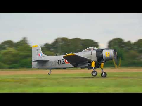 Air Legend 2021 Jour 1 Take Off Douglas AD 4N Skyraider