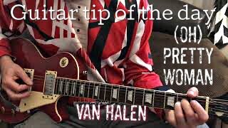 Oh pretty woman Van Halen guitar lesson
