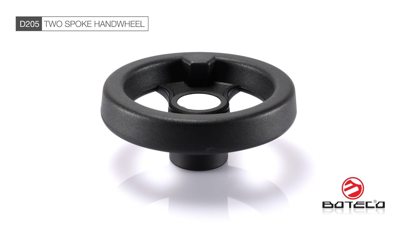 Two-spoke control handwheel - Control Handwheels - Video - Boteco