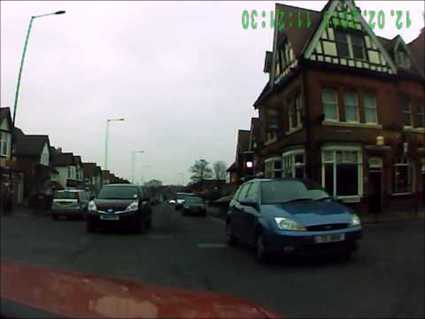 Sutton Coldfield Bad Drivers 20150212 - red light chancer